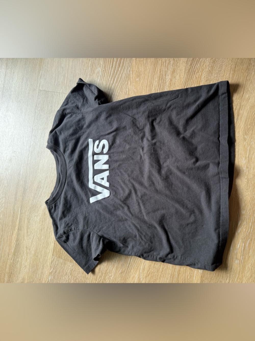 Vans Black Graphic Logo T-Shirt